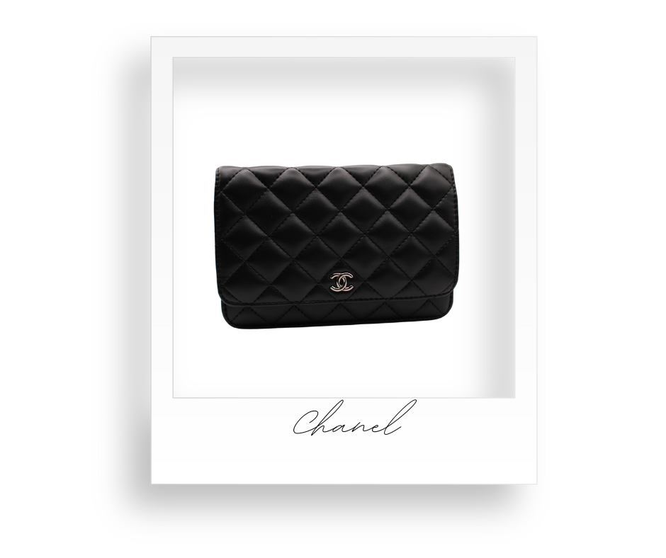 Black and Silver Clutch with Optional Strap