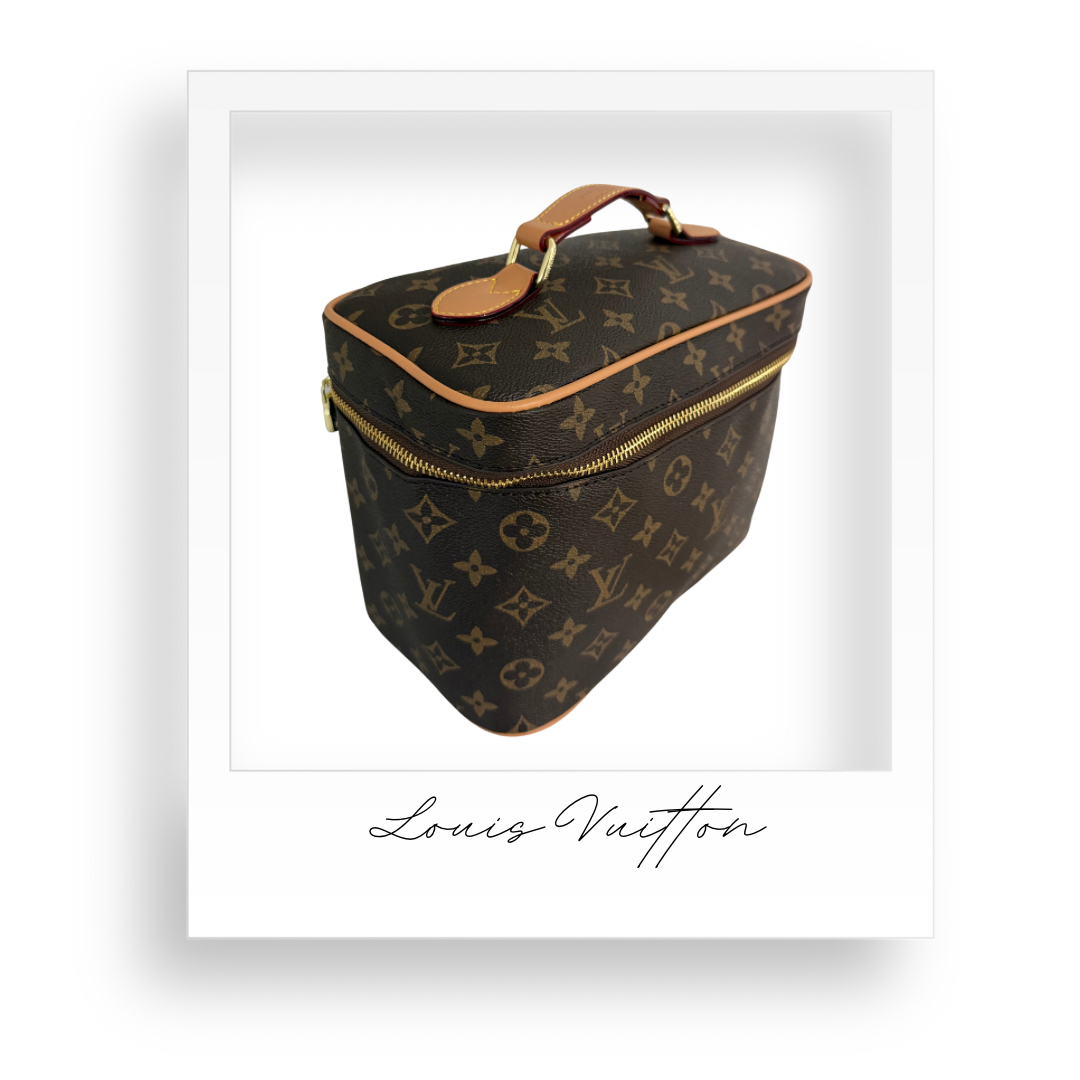 Large Brown Toiletries Bag