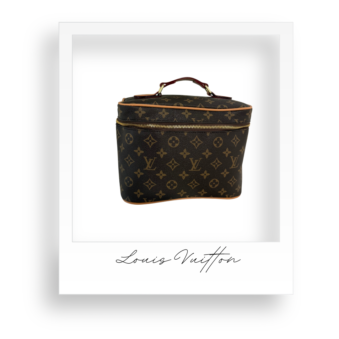 Large Brown Toiletries Bag