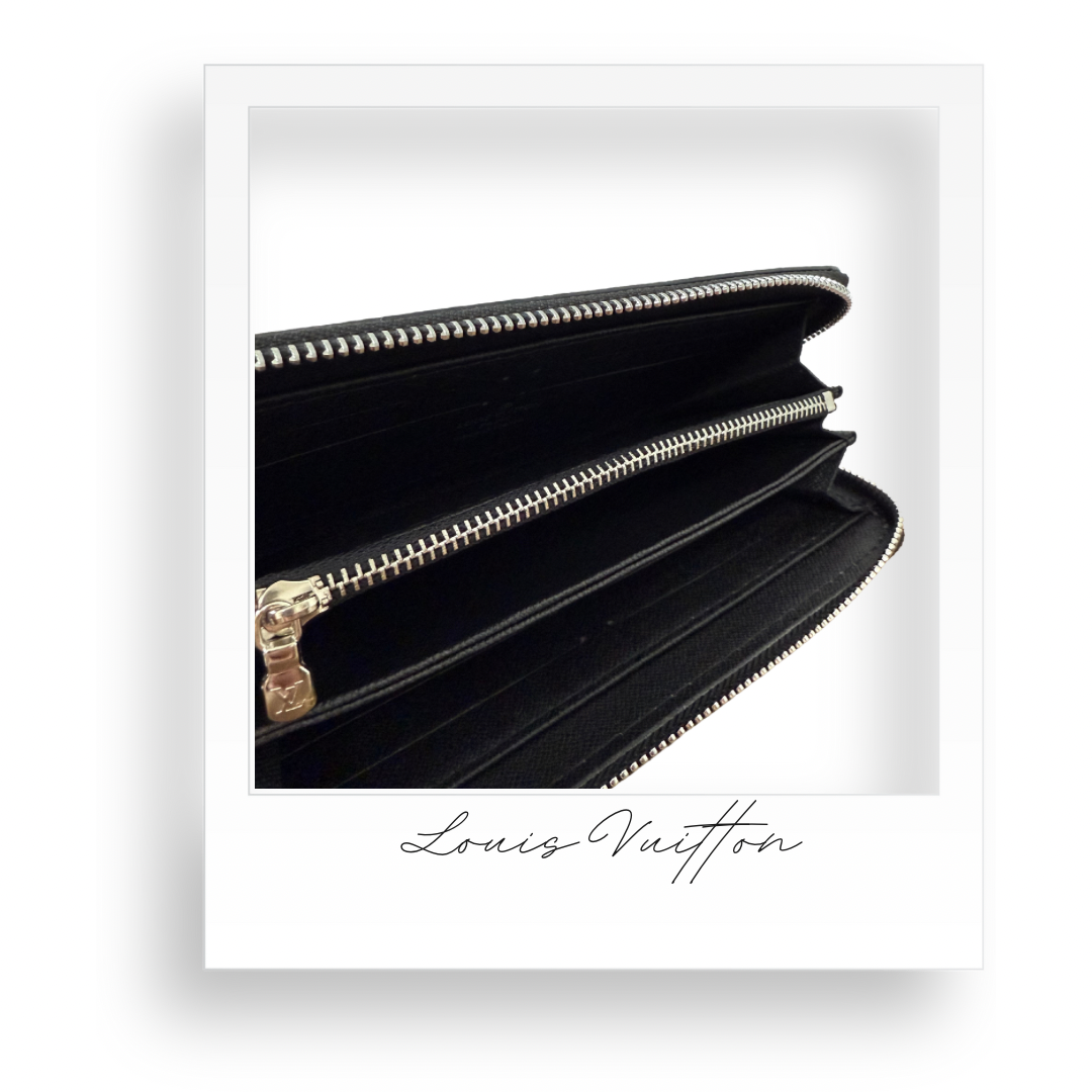 Black Checkered Wallet