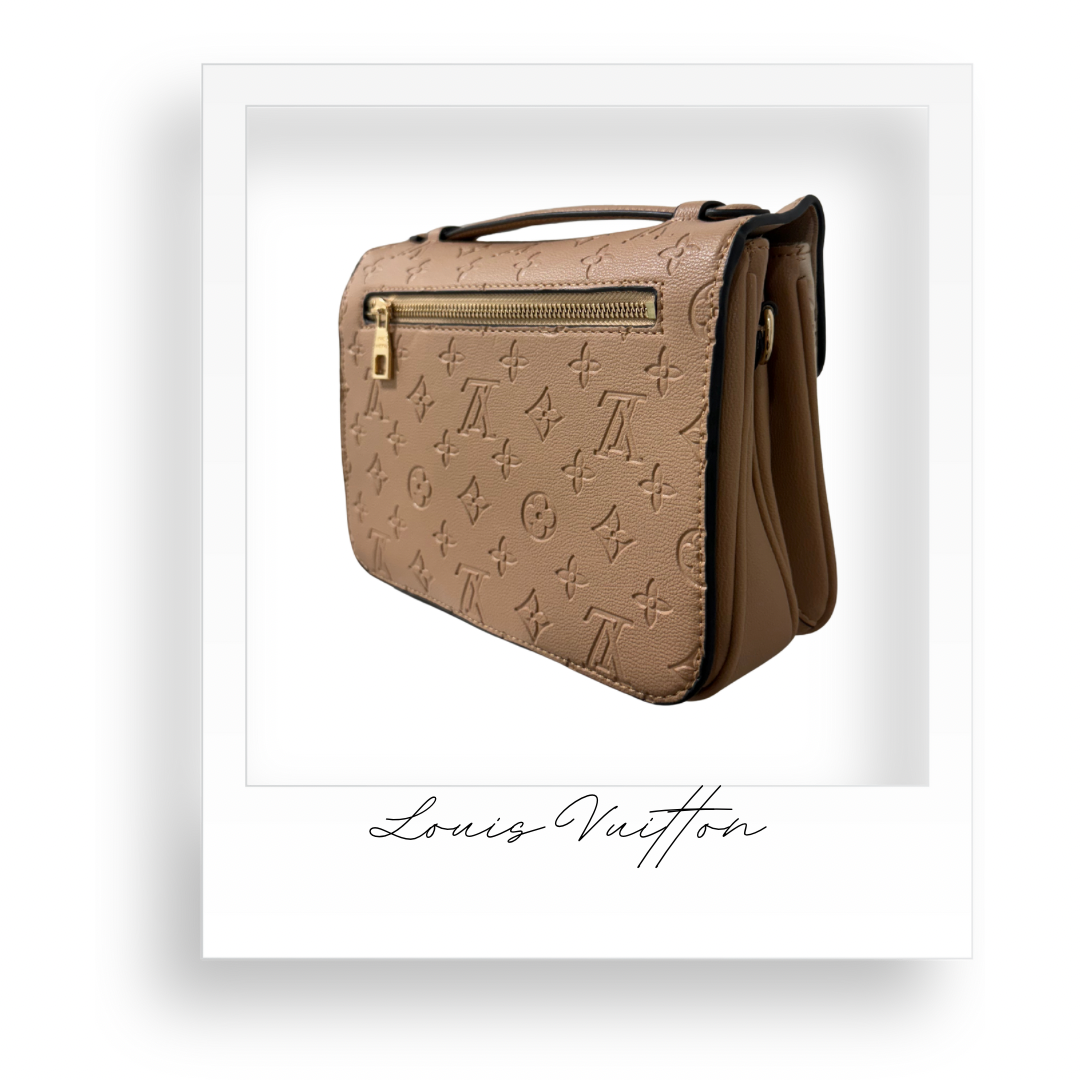 Beige Crossbody Purse