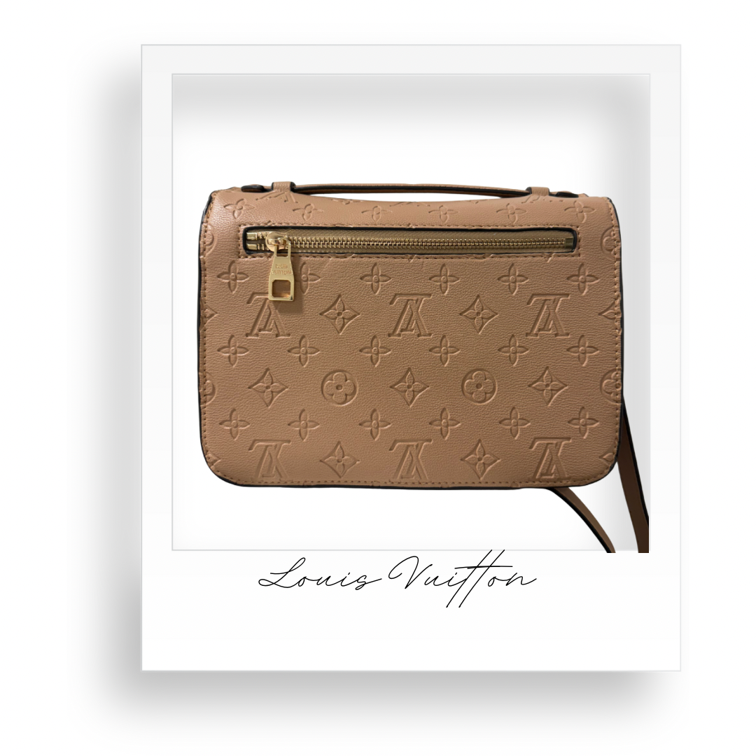 Beige Crossbody Purse