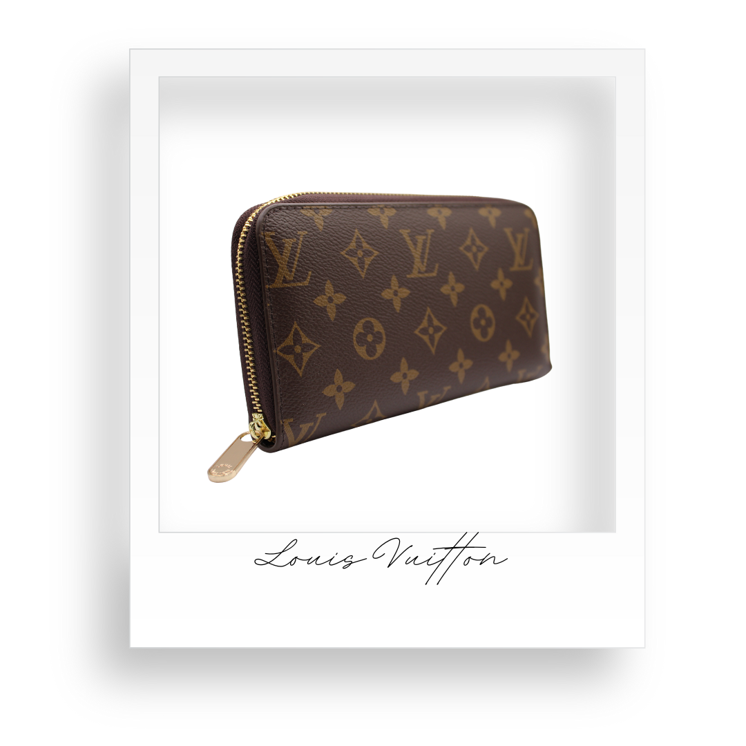 Brown Floral Wallet