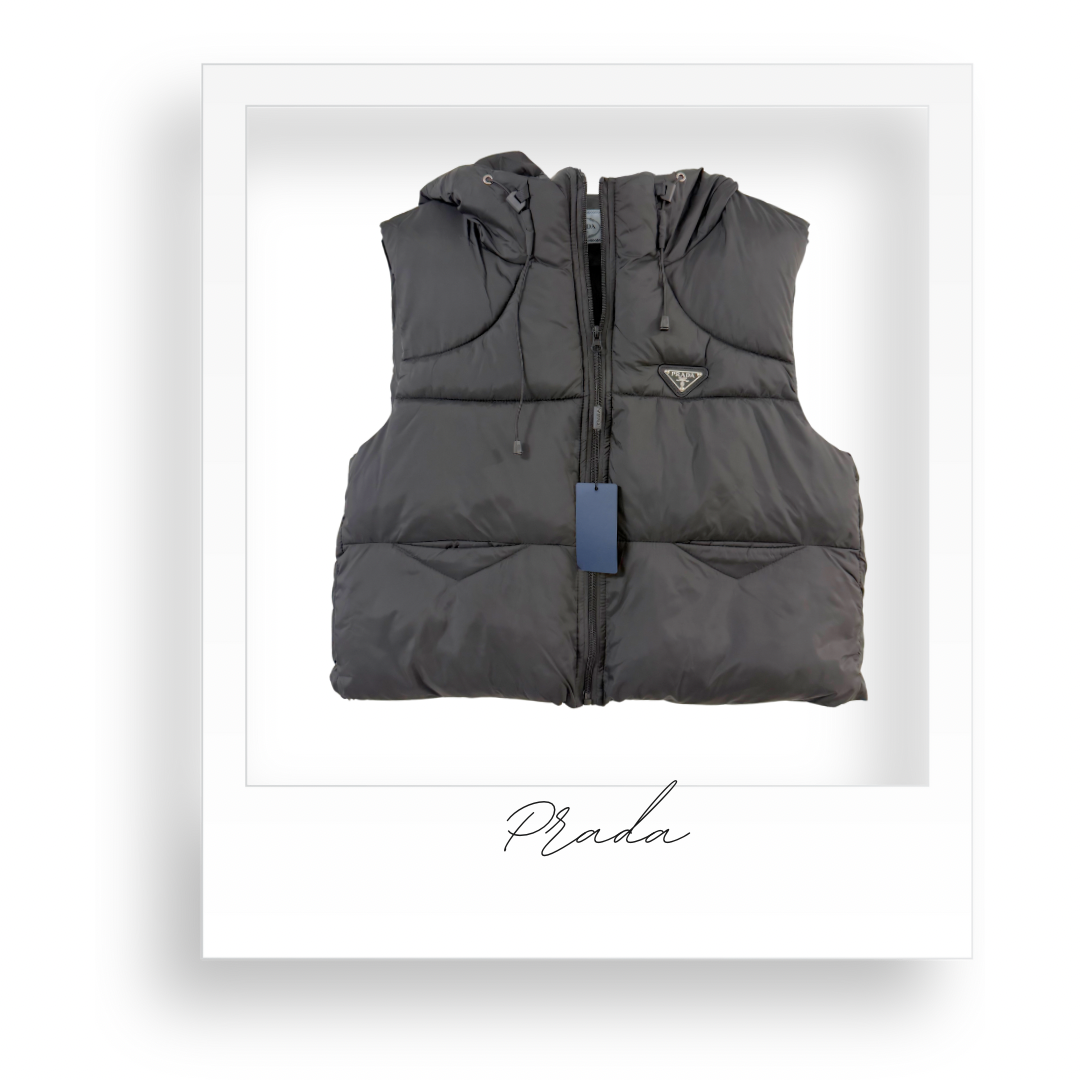 Black Puffer Vest