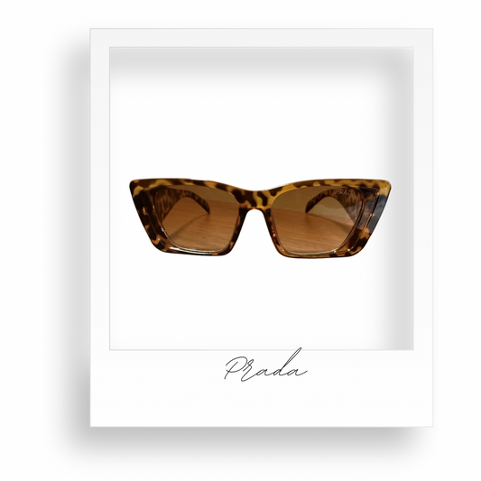 Brown Leopard Sunglasses