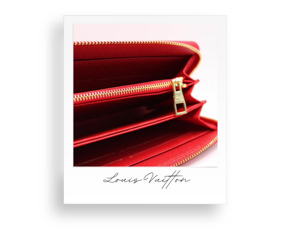 Red Embossed Wallet