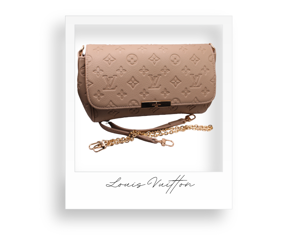 Tan Embossed Crossbody Purse