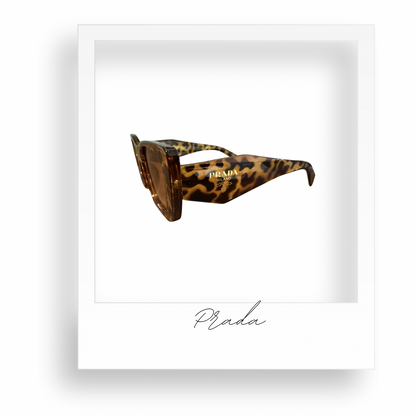 Brown Leopard Sunglasses