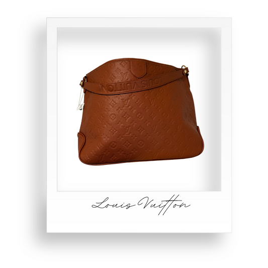 Camel Embossed Purse