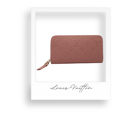 Pink Embossed Wallet