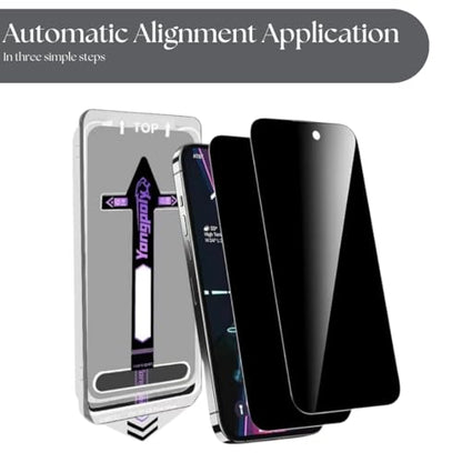 iPhone Auto Alignment Privacy Screen Protector