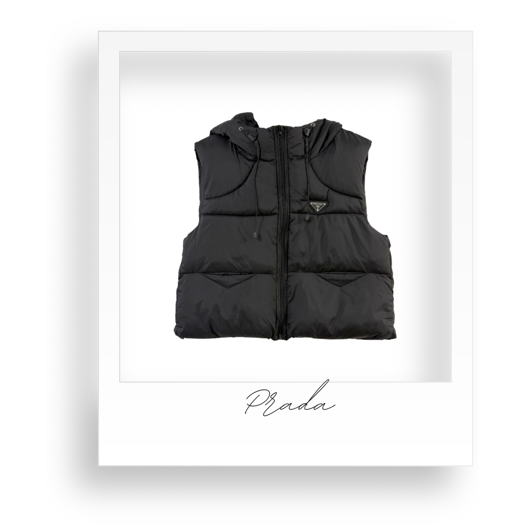 Black Puffer Vest