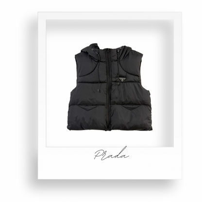 Black Puffer Vest