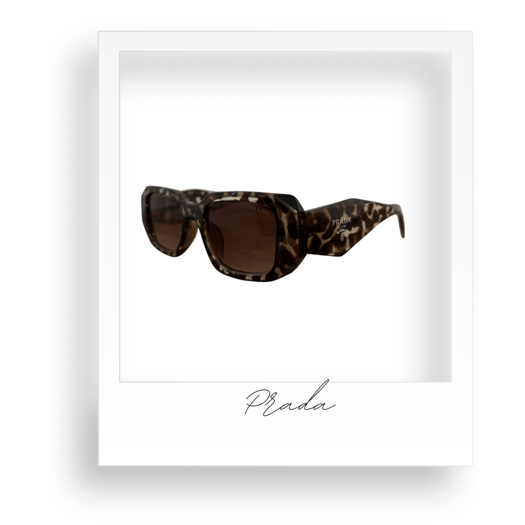 Black Leopard Sunglasses
