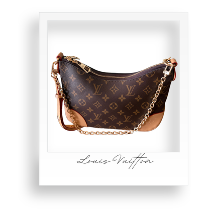 Brown Floral Purse