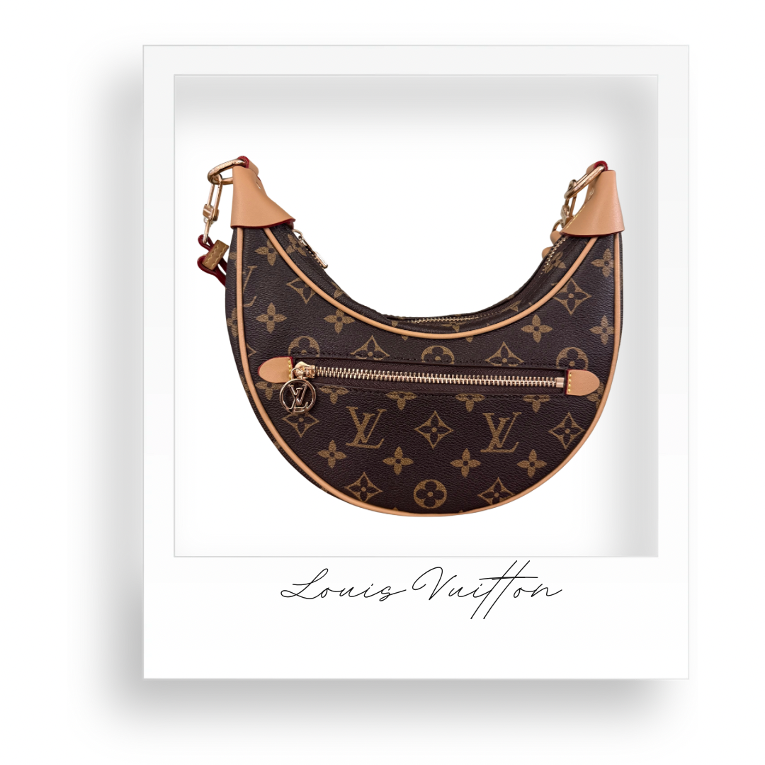 Brown Floral Purse