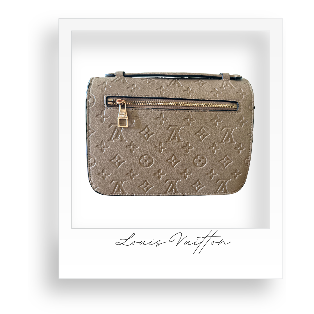 Beige Crossbody Purse