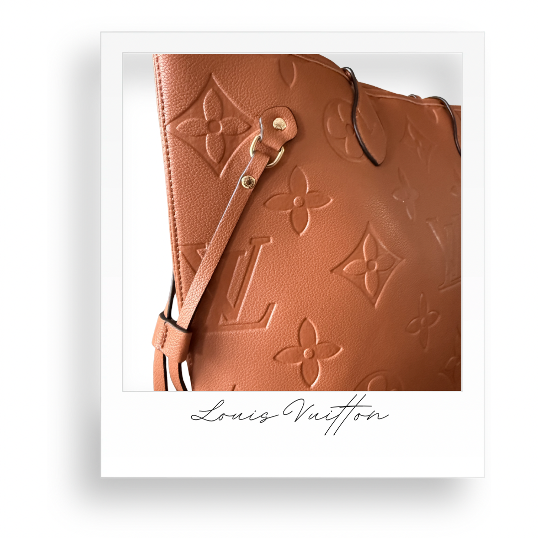Camel Embossed Purse with Wallet