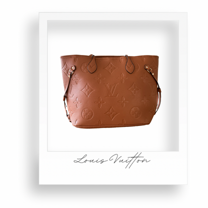 Camel Embossed Purse with Wallet