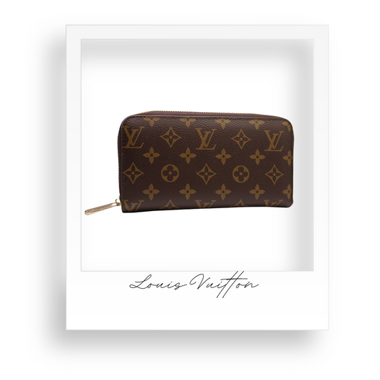 Brown Floral Wallet