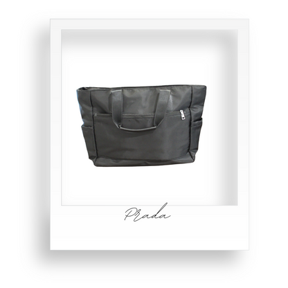 Black Travel Tote